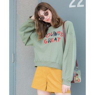 Áo thun dài tay thêu chữ J-P Fashion 10204803