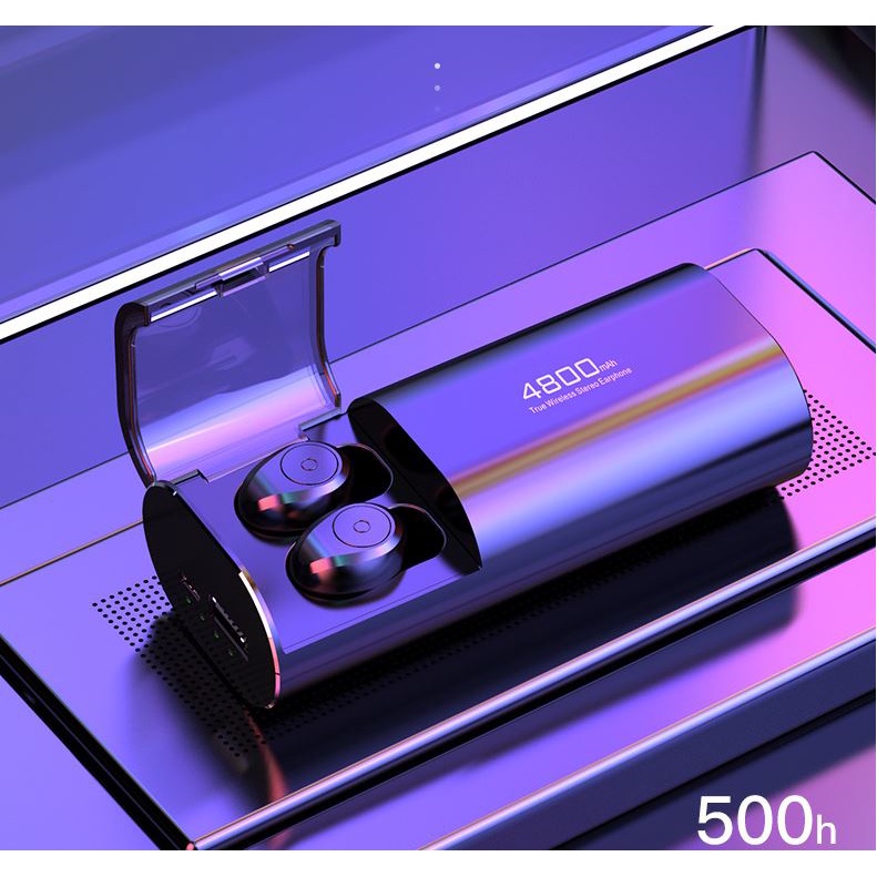 Tai Nghe Bluetooth kiêm sạc dự phòng 4800 mAh - Tai Nghe Không Dây Amoi S11 Chống nước