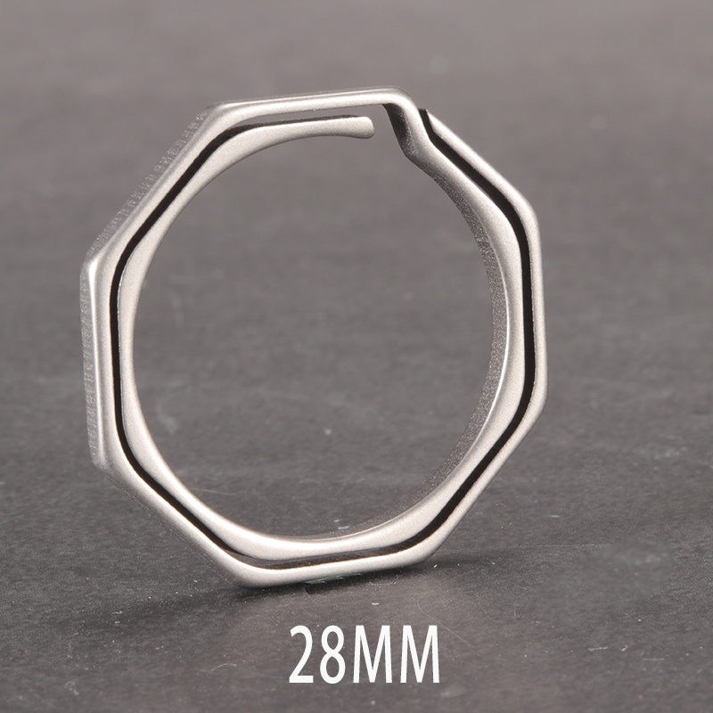 Vòng Nối Móc Khóa Bằng Hợp Kim Titan Màu Xám CNEDC