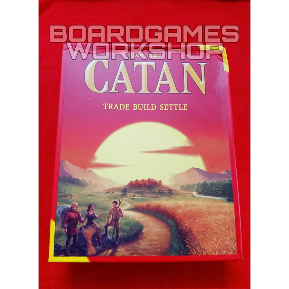 Boardgame Cuộc khai hoang ở Catan - PHIÊN BẢN TIẾNG ANH