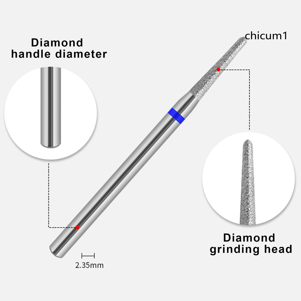 Mũi khoan mài điện tử cho móng tay