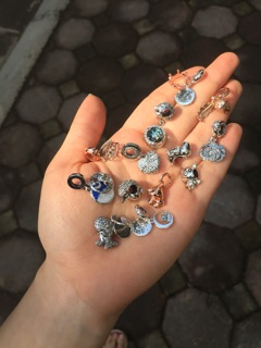 Hạt charm bạc 925 nhiều mẫu