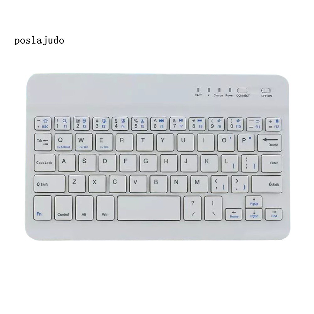 Bàn Phím Bluetooth Không Dây Mini 7/10inch Cho Điện Thoại/Máy Tính Bảng/Laptop