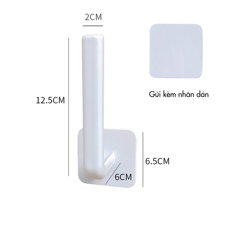 Móc treo mũ, bờm, khăn tiện lợi dán tường