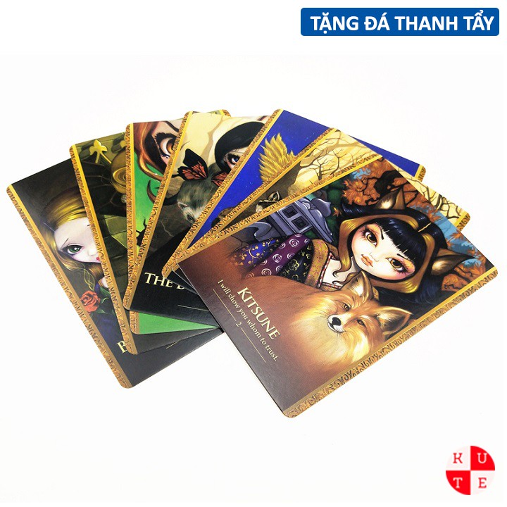 Bộ Bài Oracle Of The ShapeShifters 45 Lá Bài Tặng File Tiếng Anh Và Đá Thanh Tẩy E43