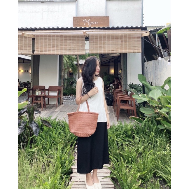 Áo sát nách gợn sóng Sora Top Ma Vie