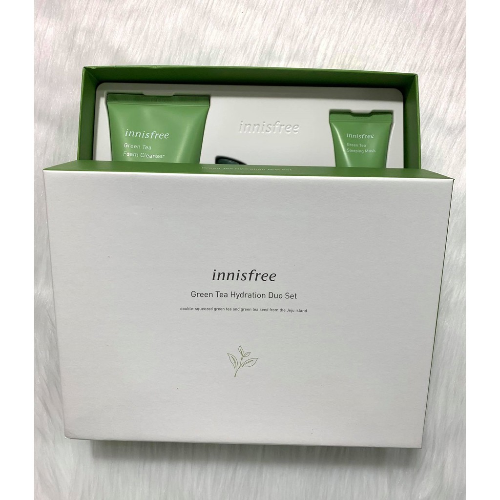 Bộ dưỡng da  innisfree Green Tea Hydration Duo Set 5 món. | BigBuy360 - bigbuy360.vn