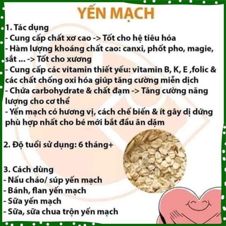 Yến mạch Úc tươi