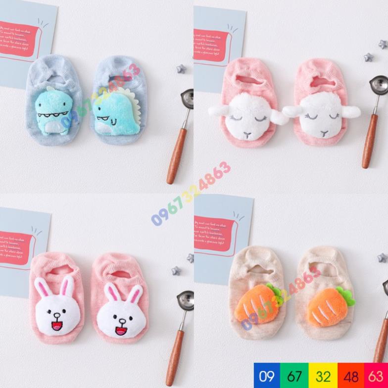 Tất sơ sinh hình thú cho bé siêu đáng yêu