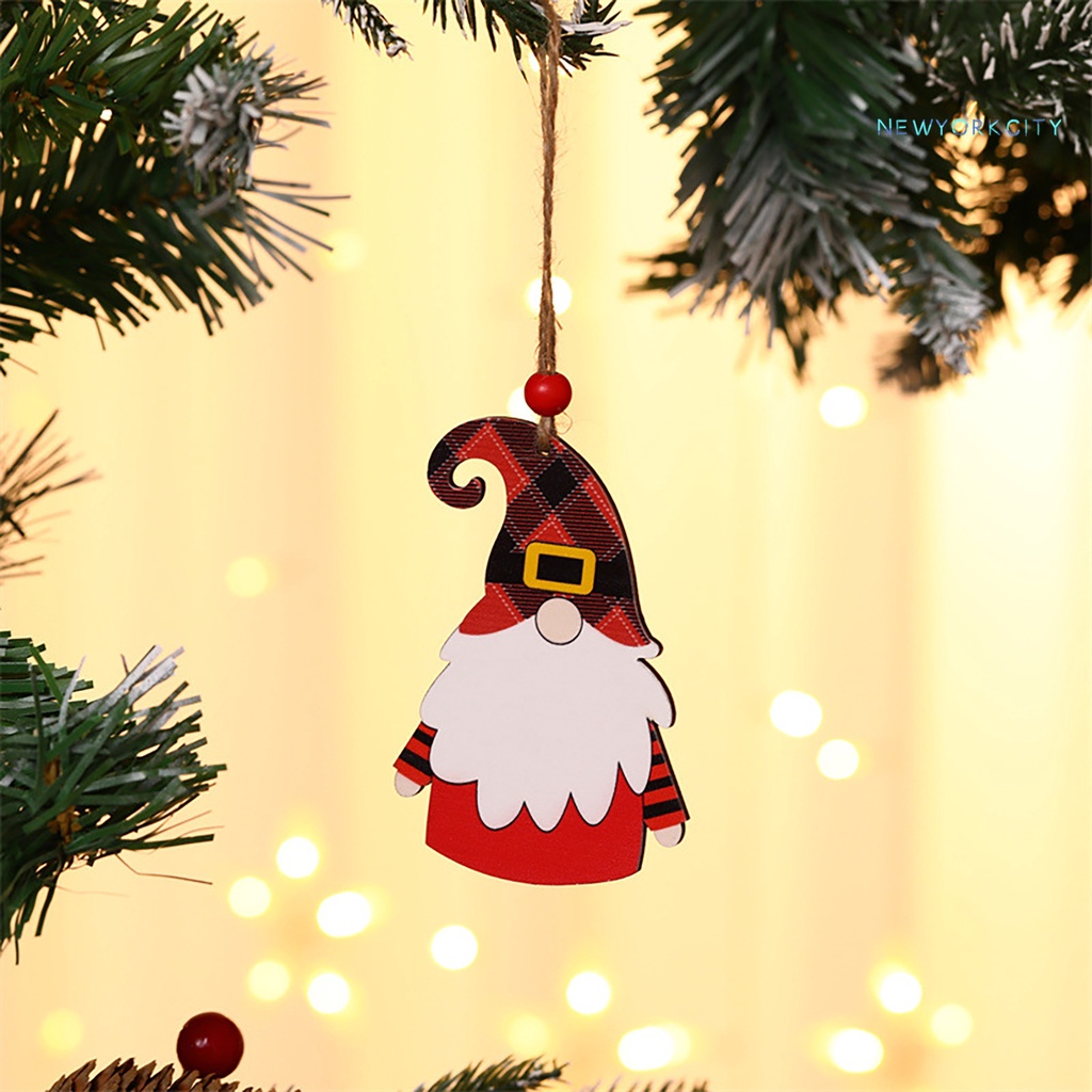 Tấm Gỗ Treo Trang Trí Chủ Đề Giáng Sinh