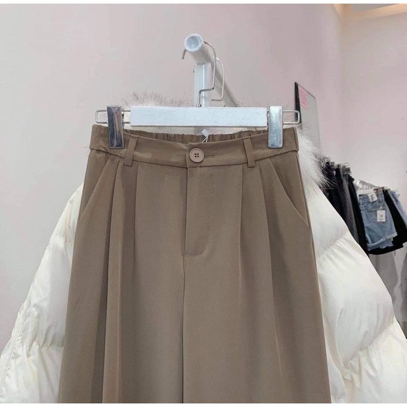 Quần Culottes Cạp Cao