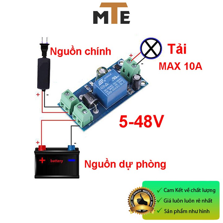 Mạch tự động chuyển nguồn dự phòng 5-48V YX850