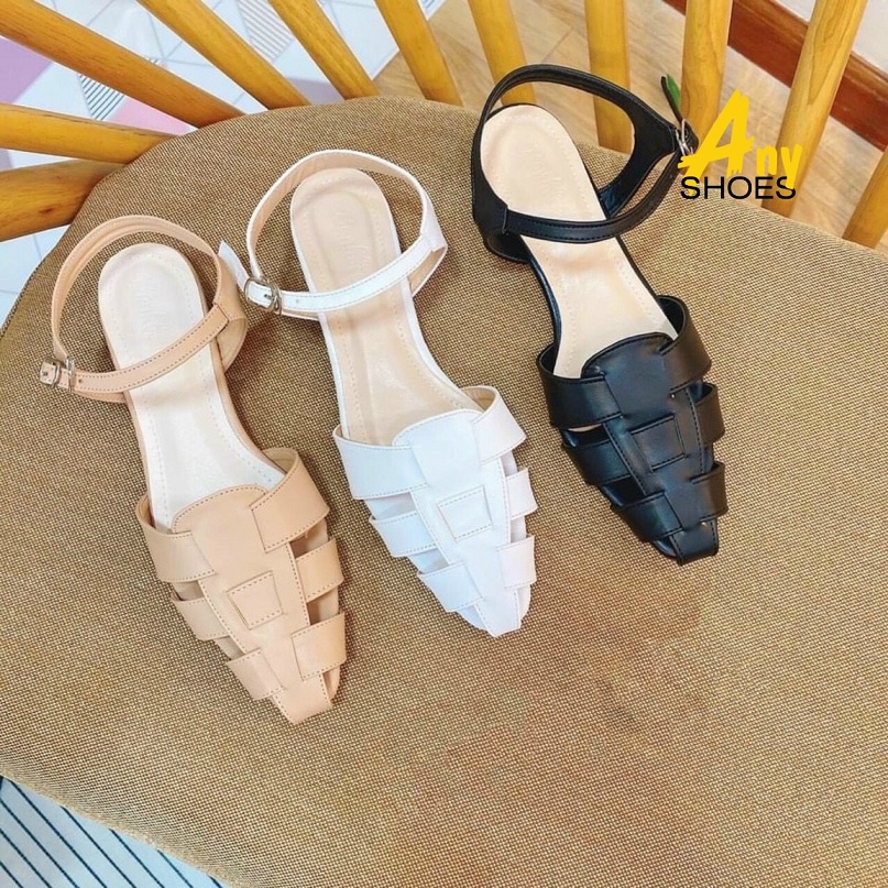 SANDAL NỮ LOVIIECORNER RỌ MŨI NHỌN HMTSHOES ANYSHOES RO01