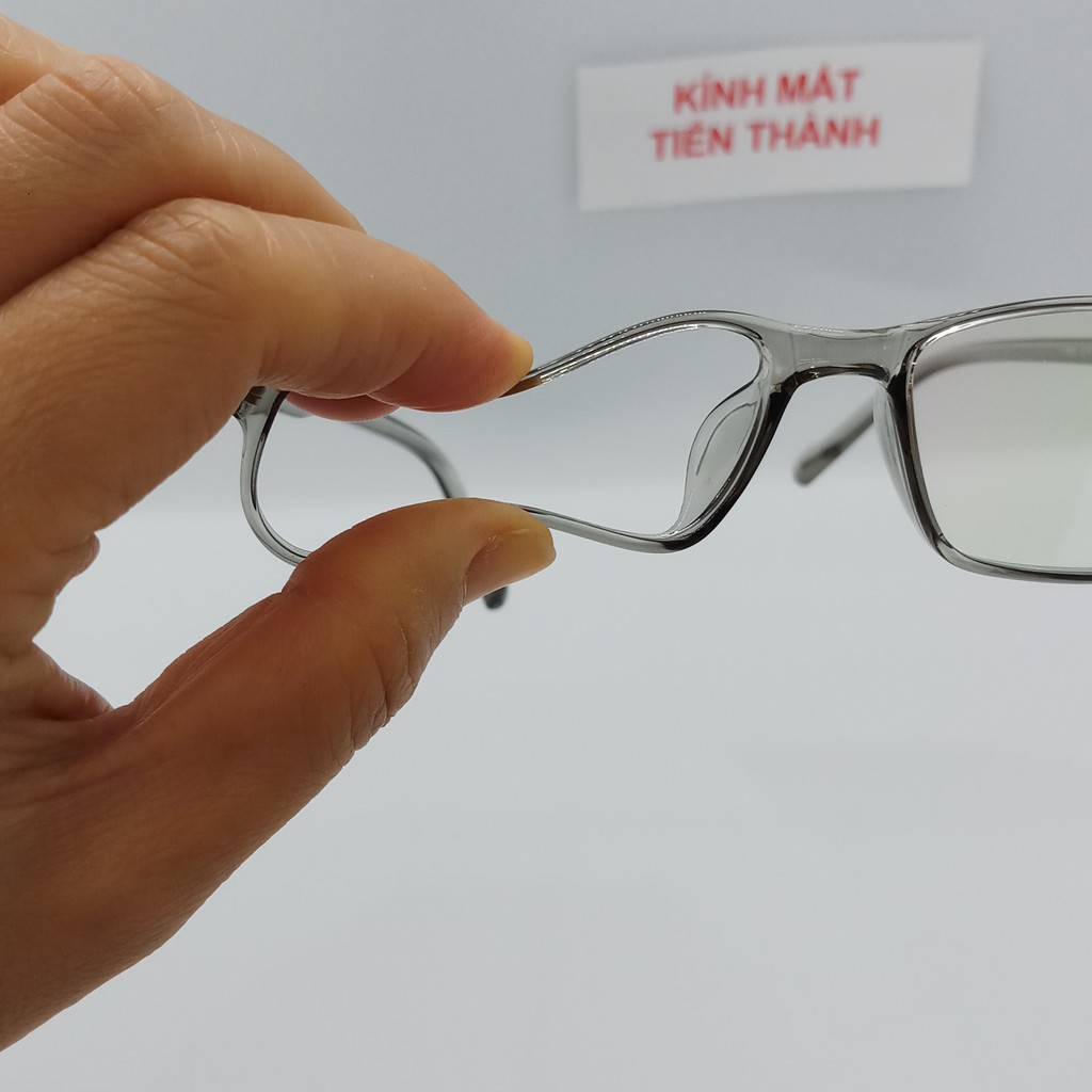Mắt Kính Nhựa Dẻo HQ Dáng Vuông Nhỏ Hạn Chế Độ Dày Mắt Kính V211  - Kính Mắt Tiến Thành