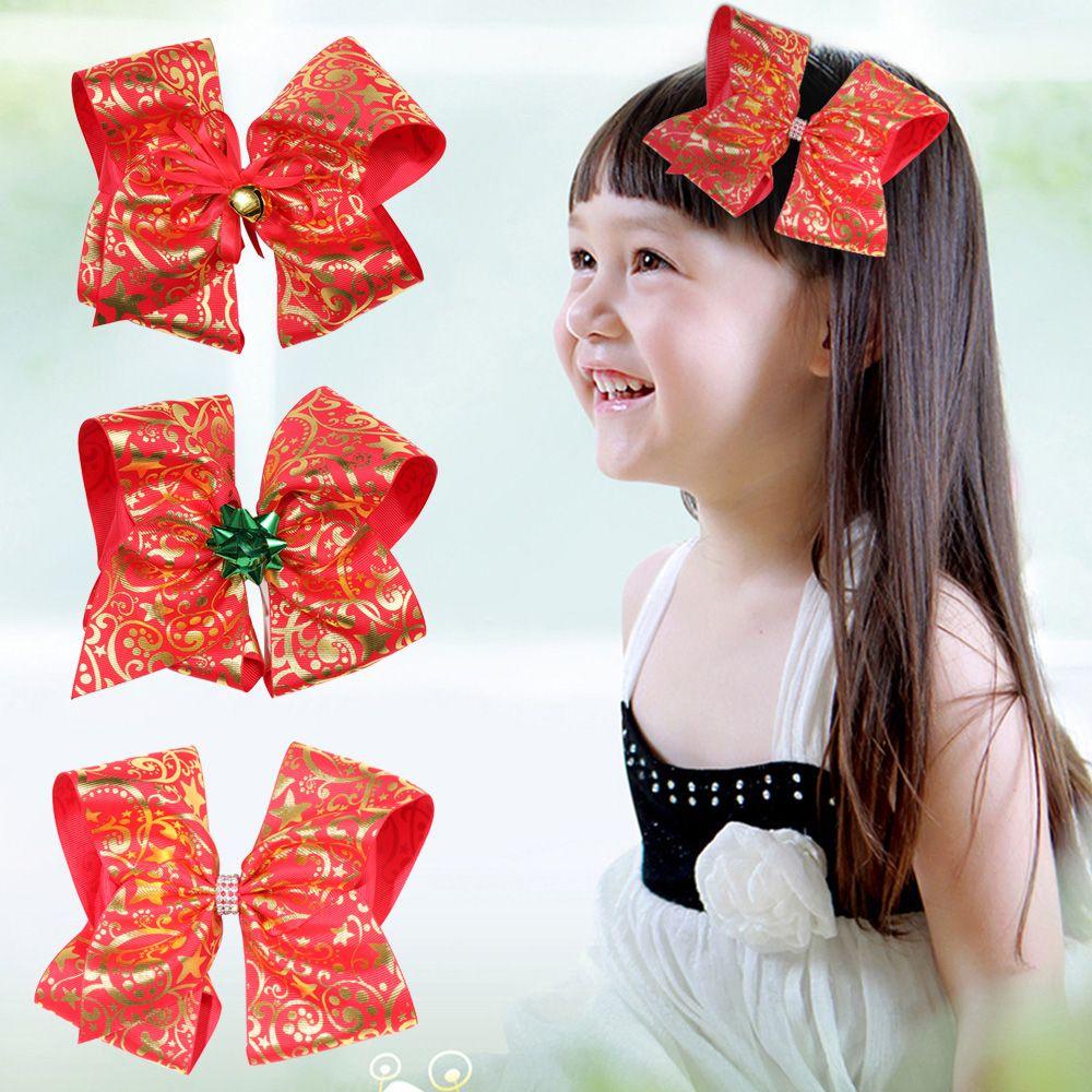 Băng Đô Cài Tóc Hình Sừng Kỳ Lân LAYOR1 Màu Cầu Vồng Phong Cách Giáng Sinh Cho Bé
