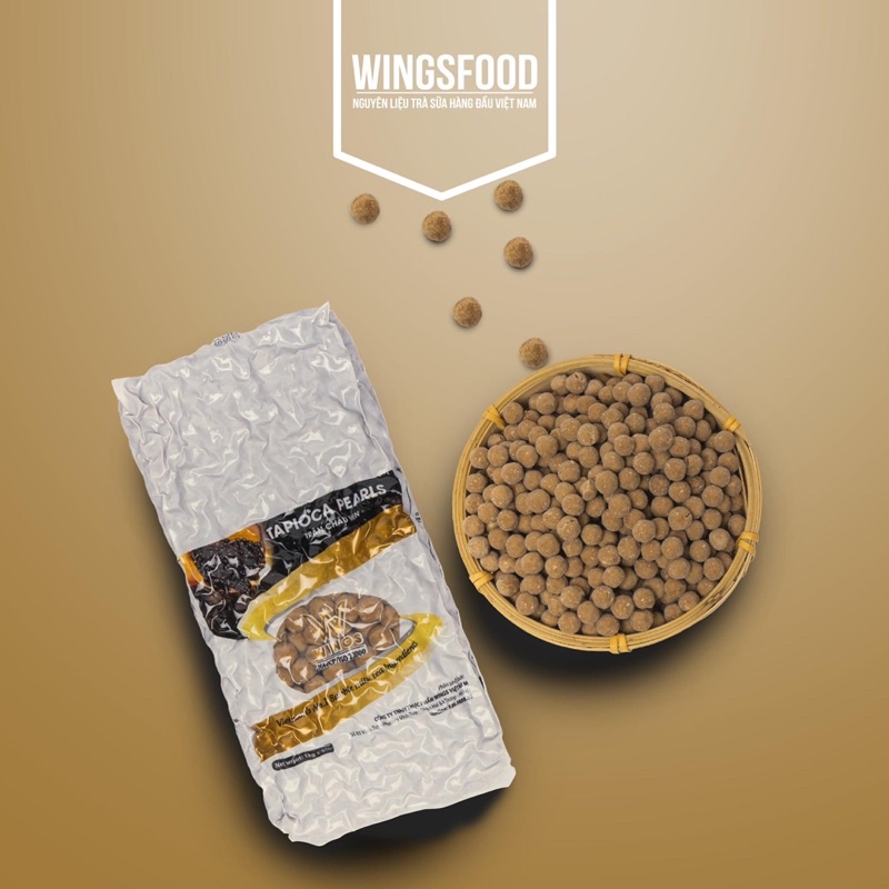 TRÂN CHÂU ĐEN WINGS 1kg - SẢN XUẤT TẠI VIỆT NAM CHẤT LƯỢNG ĐÀI LOAN