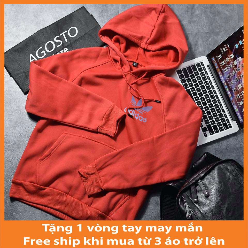 Áo Hoodie Basic Nữ Chất Nỉ Dày Dặn Có Mũ  Phản Quang Full Size Nhiều Màu [ADI Ngực]