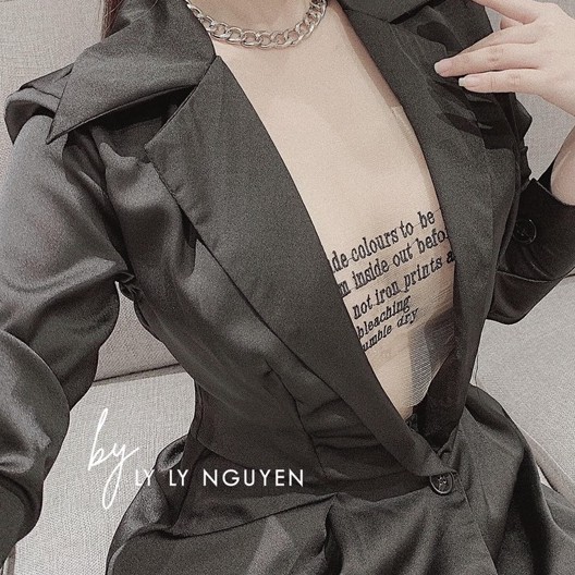 Áo ống lưới tatoo🍓🍓 có kéo khoá siêu sexy🍓🍓