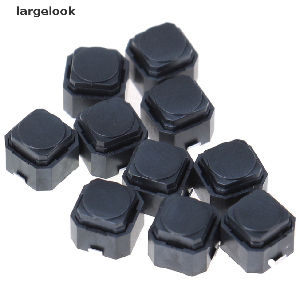 Set 10 công tắc cảm ứng 6 * 6 * 5mm bằng silicon không ồn tiện dụng
