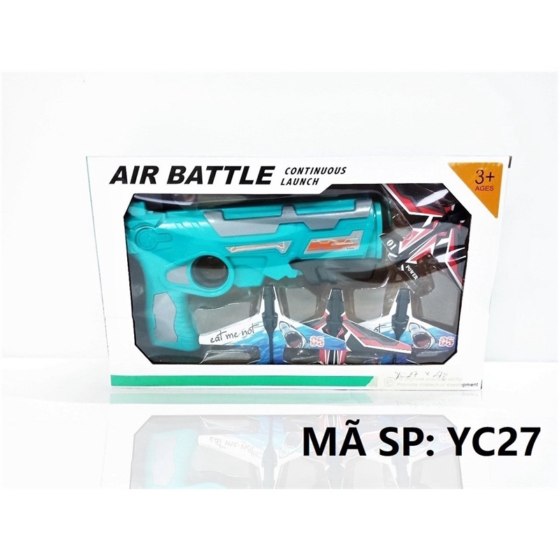 Hộp súng bắn máy bay Air Battle Yc27 21.5cm/35cm/8cm