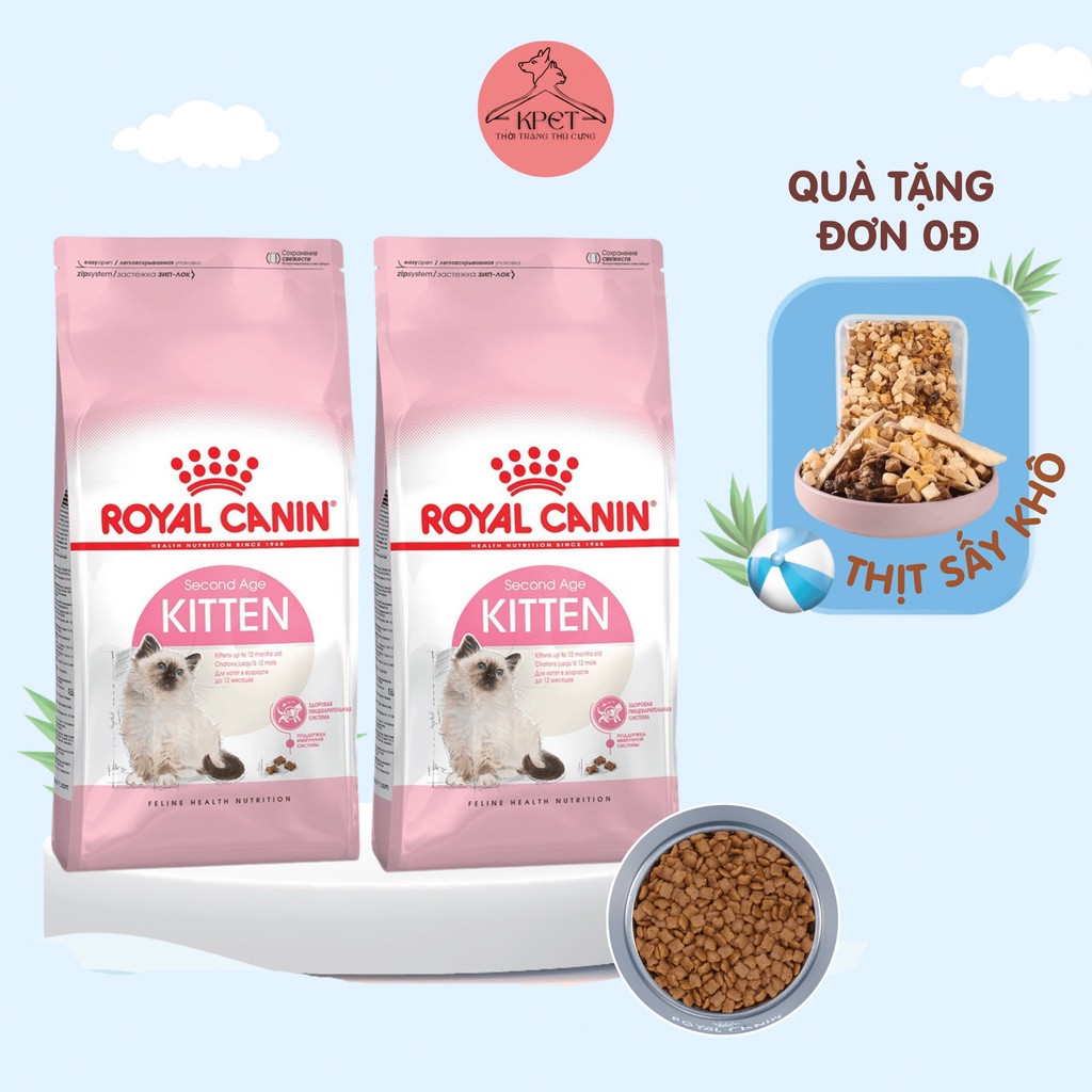 Thức Ăn Cho Mèo Con Hạt Royal Canin Kitten 36 Khối Lượng 10kg