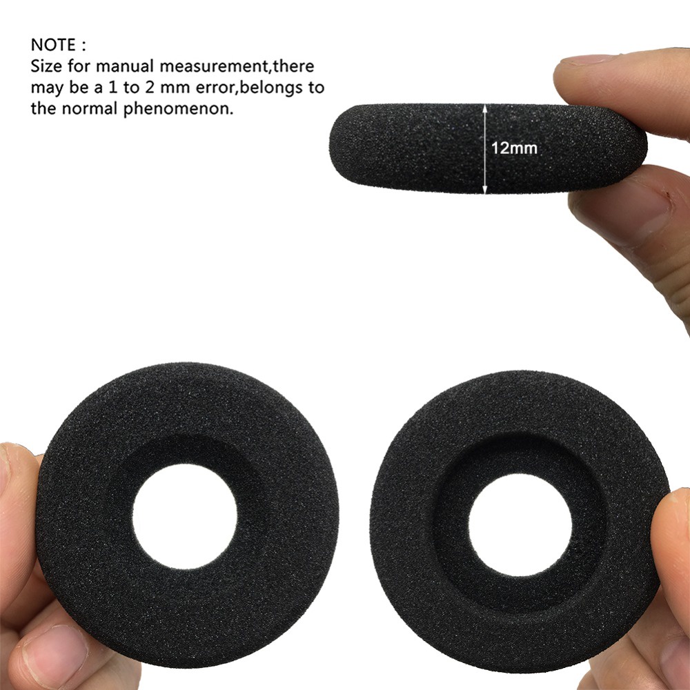 Đệm Xốp Cho Tai Nghe Plantronics Blackwire 3200 3210 3220 3215 3225 USB 209747Set 101 Miếng Đệm Bọc Tai Nghe BW3215 BW3225