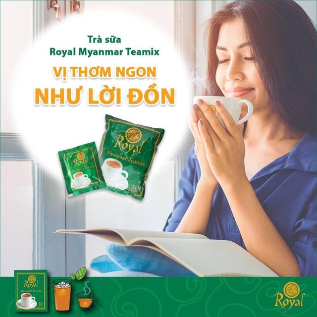 Trà sữa royal temix hàng chính hãng 30 gói nhỏ