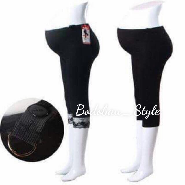 Quần bầu LEGGING NGỐ TRƠN chất cotton siêu xinh