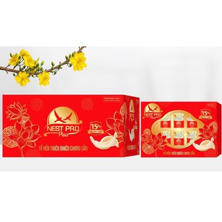 Quà tặng 6 Hộp (6 hũ/hộp) tổ yến chưng sẵn Nest Pro Plus 15% (70ml/hũ)