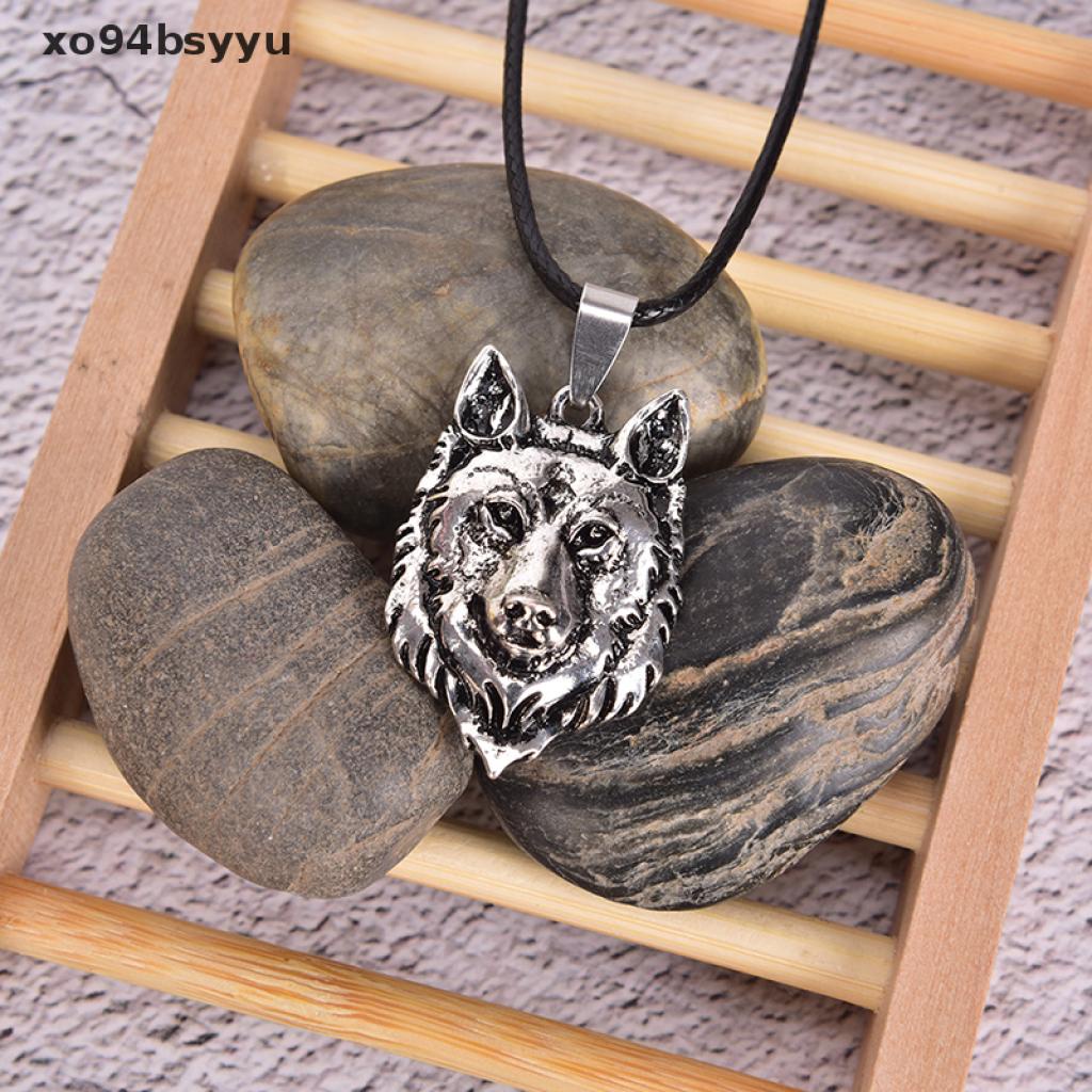 Vòng cổ Mặt Sói Xo94Bsyu Bùa Hộ Mệnh