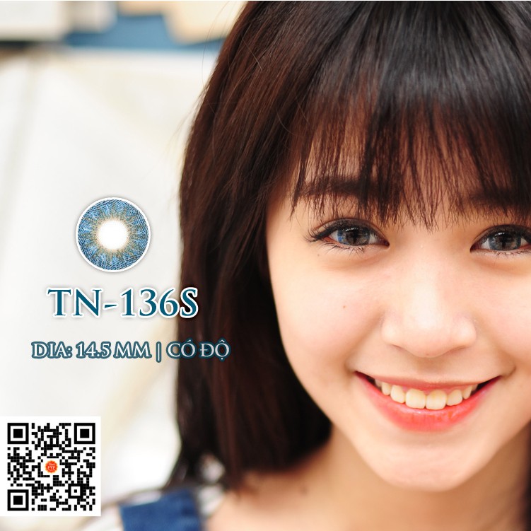 (99K/1 đôi lens) trong Bộ 3 mẫu Kính áp tròng Xanh Dương - Blue Ocean Tinteye Lens