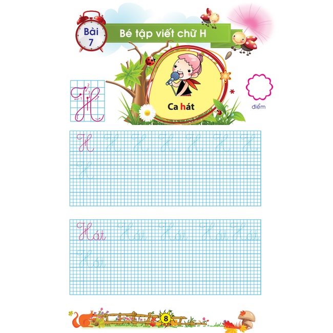 Sách - Bé chuẩn bị vào lớp 1 - Vở Bé tập viết chữ Hoa