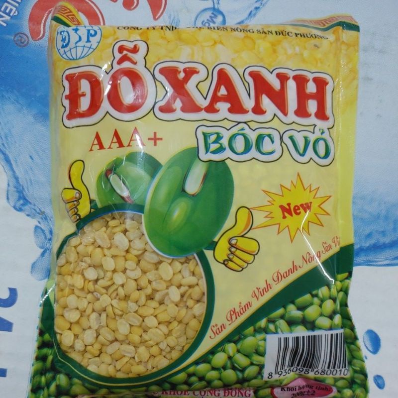Đỗ Xanh Bóc Vỏ Đặc Sản Đức Phương Gói 200g