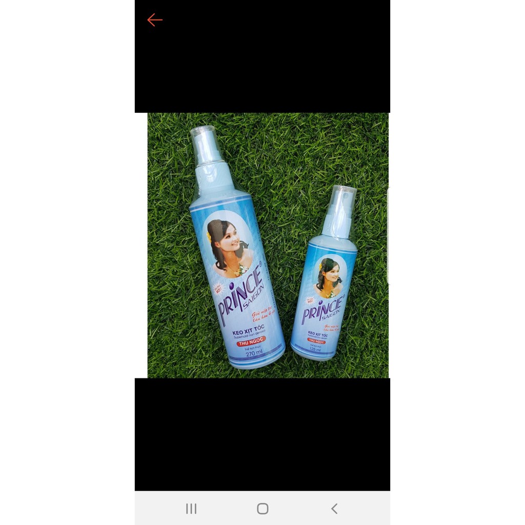 Keo xịt tóc Prince Sài Gòn 125ml