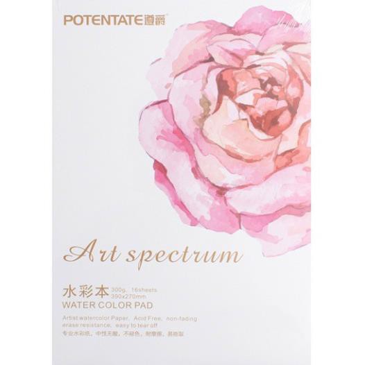 SỔ MÀU NƯỚC POTENTATE A3 thiếu(27x39cm)