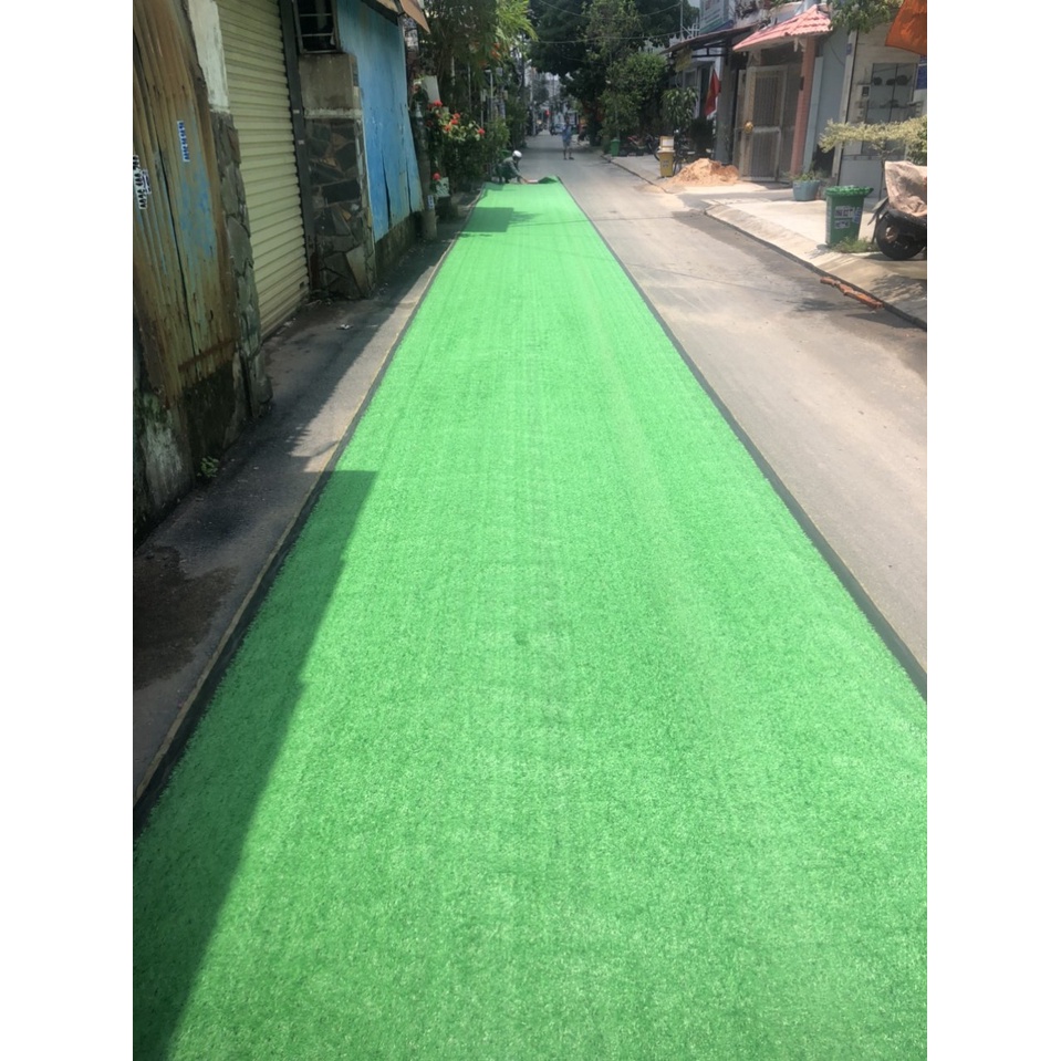 Thảm cỏ nhân tạo trang trí, thảm cỏ nhân tạo giá rẻ loại 1,5cm