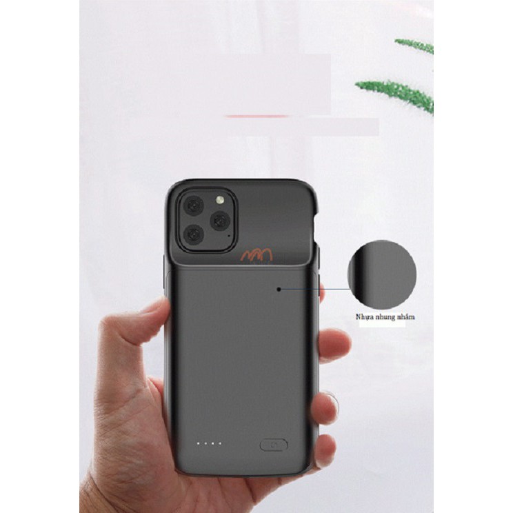 Ốp lưng kiêm sạc dự phòng iPhone 11 Pro Max 5000mAh NewDery