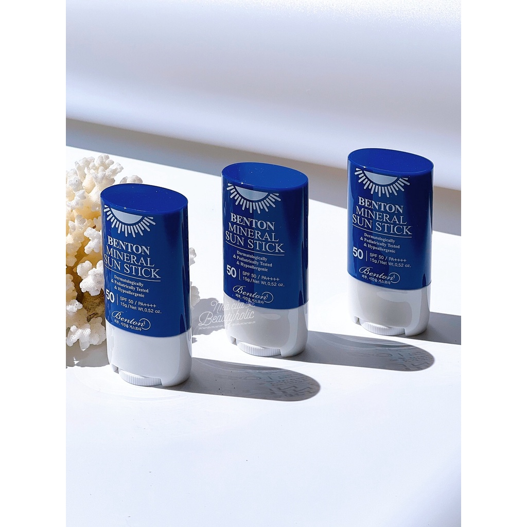 Sáp chống nắng vật lý BENTON MINERAL SUN STICK SPF50+ PA++++