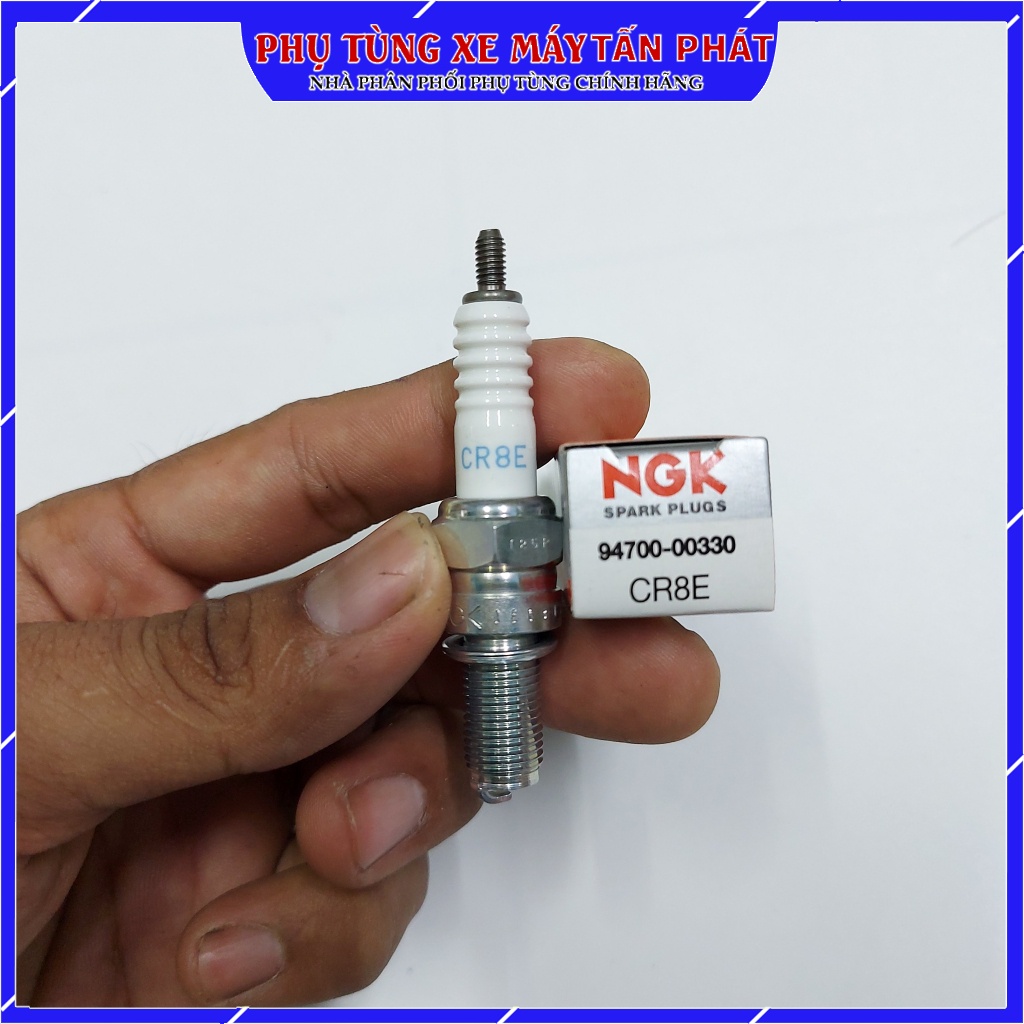 Bugi NGK CR8E Xe Máy Ex /Exciter 150 /FZ 150 /MT 15 /YZF R15 /Model 94700-00330