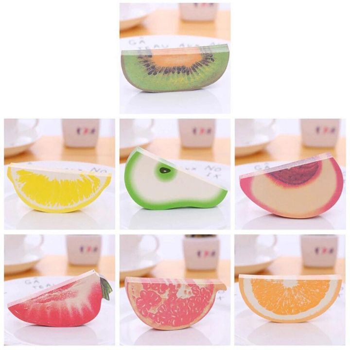 Giấy Nhớ Giấy Note Giấy Ghi Nhớ Hình Hoa Quả Cute Dễ Thương