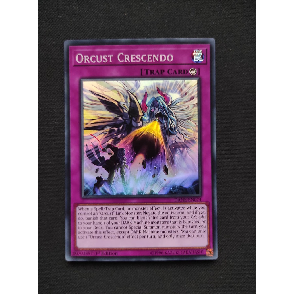 1 lá thẻ bài Orcust Crescendo - DANE-EN074 - Super Rare