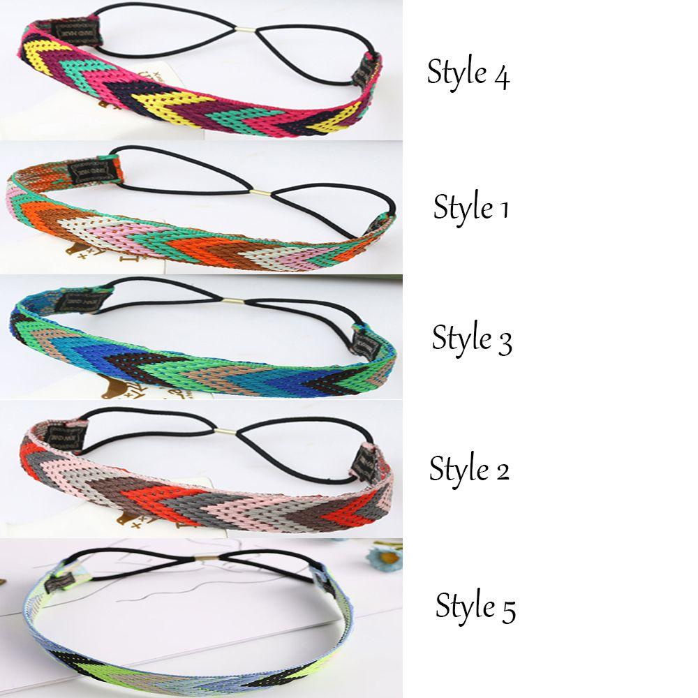 ZAIJIE24 Băng Đô Cài Tóc Chất Lượng Cao Phong Cách Bohemian Cổ Điển 24