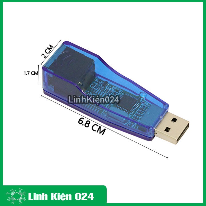 USB card chuyển đổi mạng RJ45 chuyển đổi cổng USB sang cổng LAN