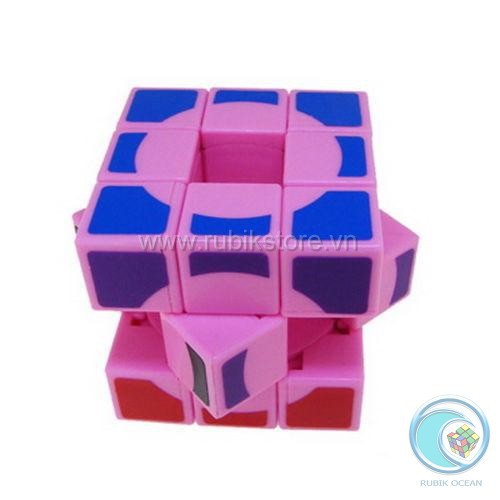 Đồ chơi Rubik biến thể Lanlan Void Cube Pink - LLVC04