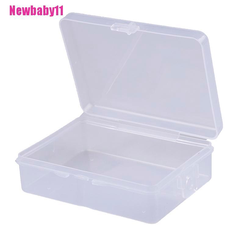 Hộp Nhựa Trong Suốt Hình Vuông Kích Thước 11 * 9cm * 6.5cm * 3cm
