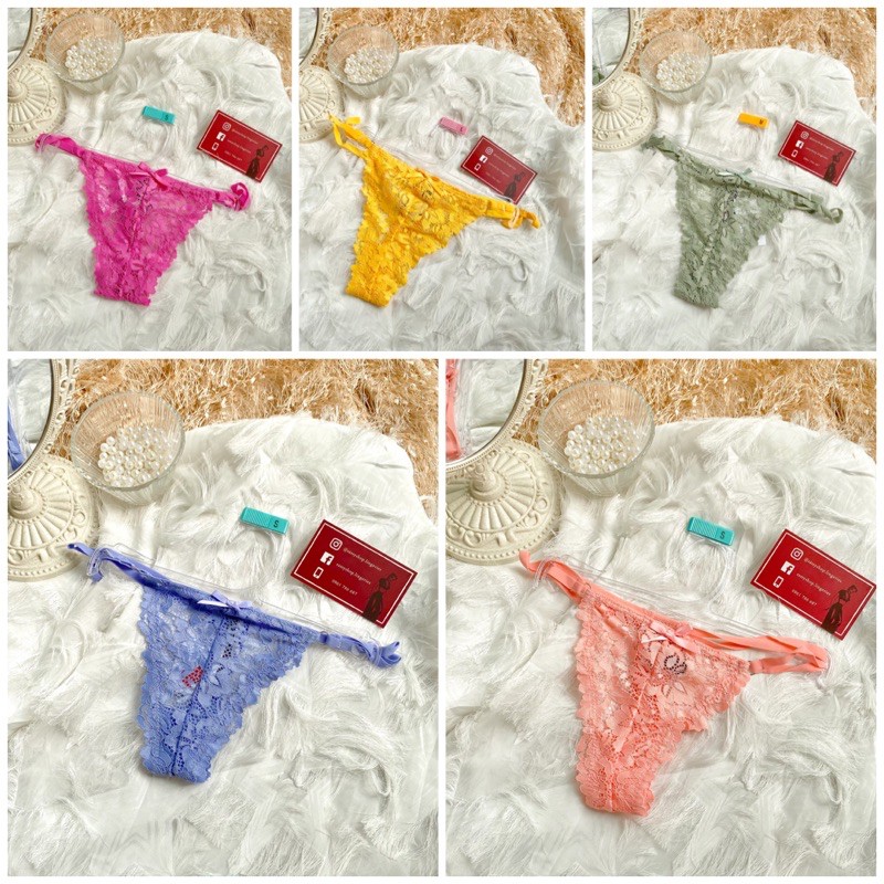 Quần lót nữ lọt khe ren 2 dây hông nhiều màu sexy cho nữ