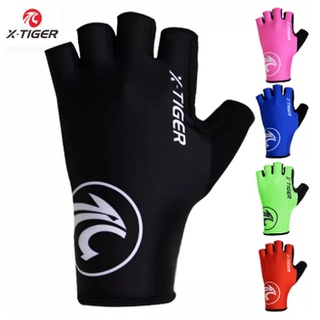 Găng tay nửa ngón chống trượt, bảo hộ thể thao MTB
