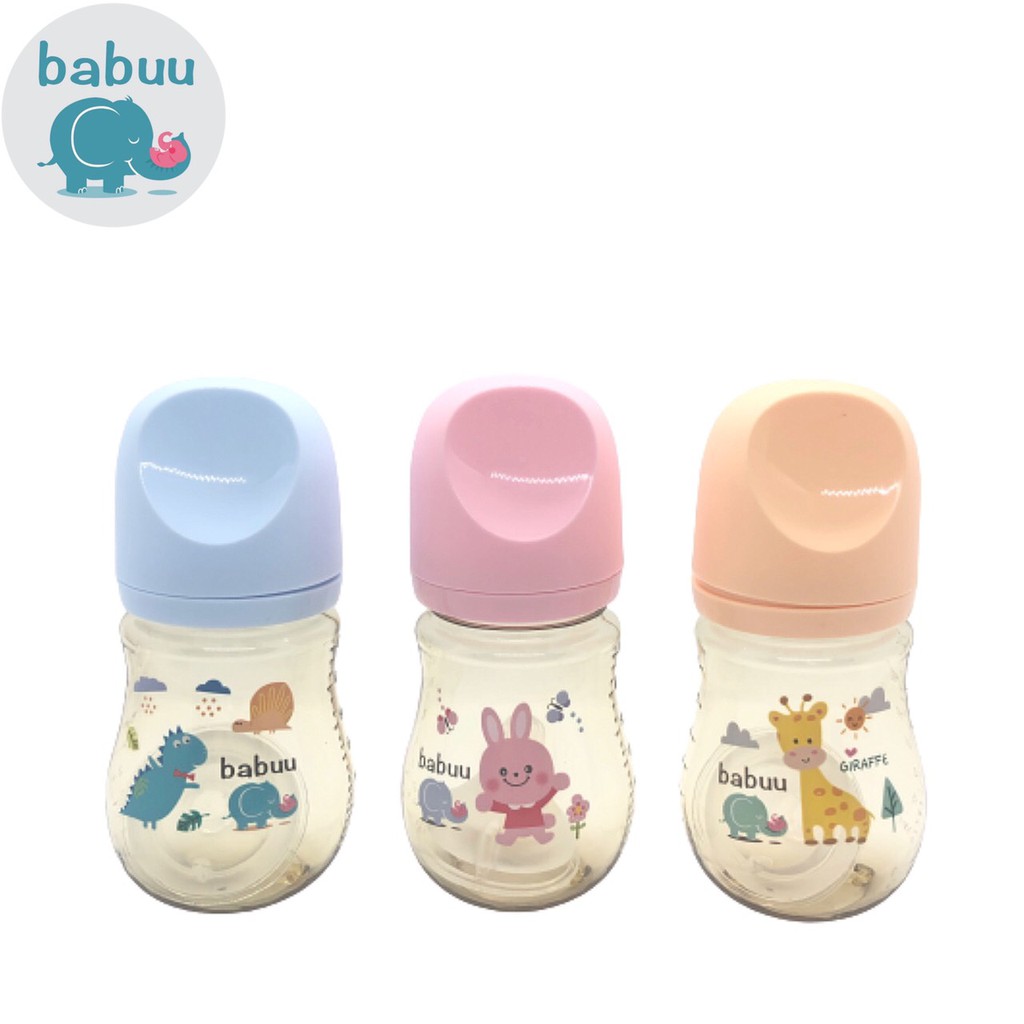 bình sữa PPSU babu nhật bản 90ml/210ml/270ml (tặng kèm một núm ti )