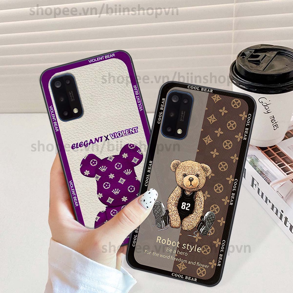 Ốp Realme 7 / 7 Pro hình gấu bear brick đẹp độc lạ, thời trang, cá tính