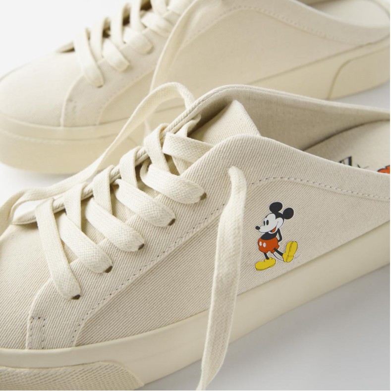 ❉✜[CHÍNH HÃNG] Giày nữ ZARA Vải thể thao Disney Mickey Mouse mới phiên bản giới hạn tại Châu Á x